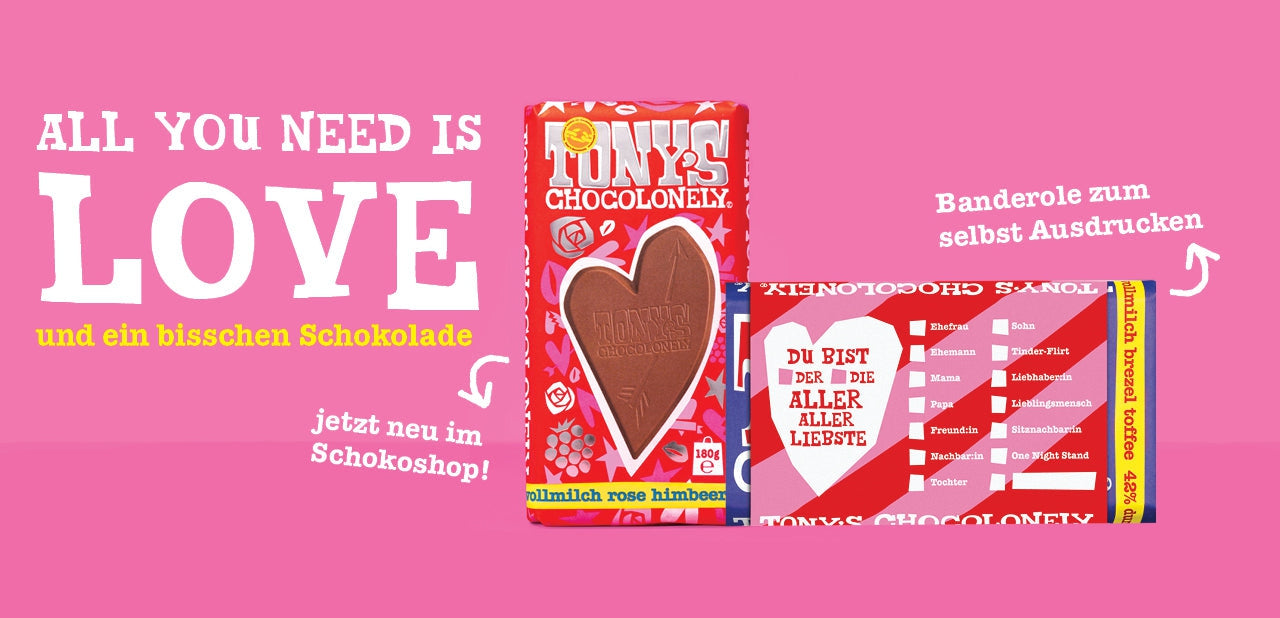 Tony's ChocoLOVEly-Tony's Chocolonely Austria