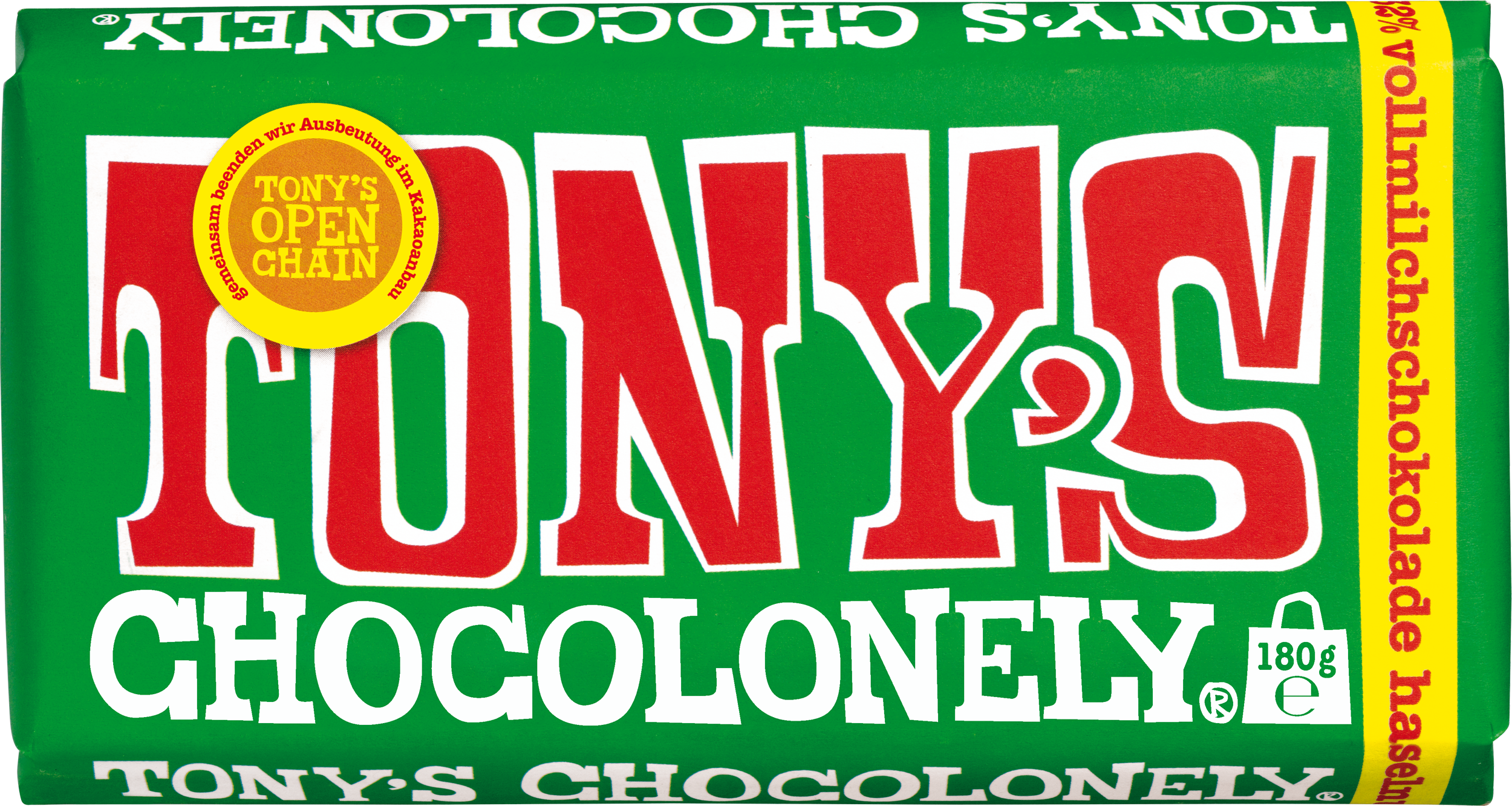 Vollmilchschokolade 32% Haselnuss-Tonys Chocolonely Austria