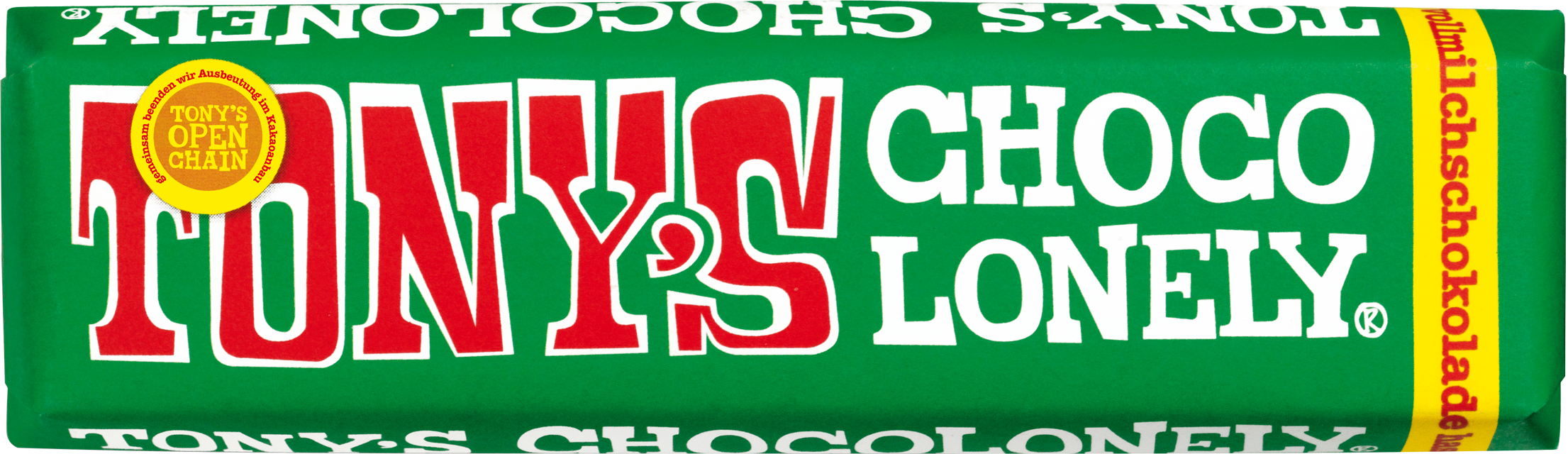 Bars milk chocolate 32% hazelnut, 47gr FT, 35 CU-Tonys Chocolonely Austria