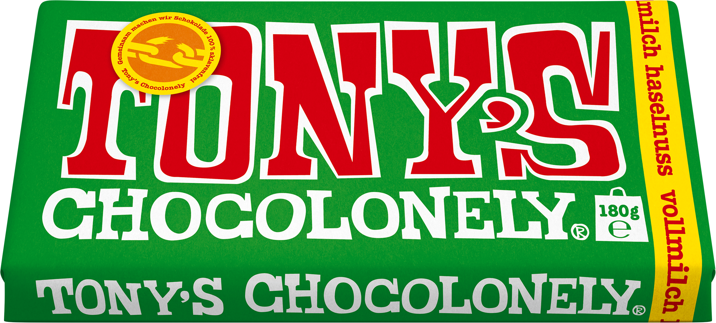 Vollmilchschokolade 32% Haselnuss-Tonys Chocolonely Austria