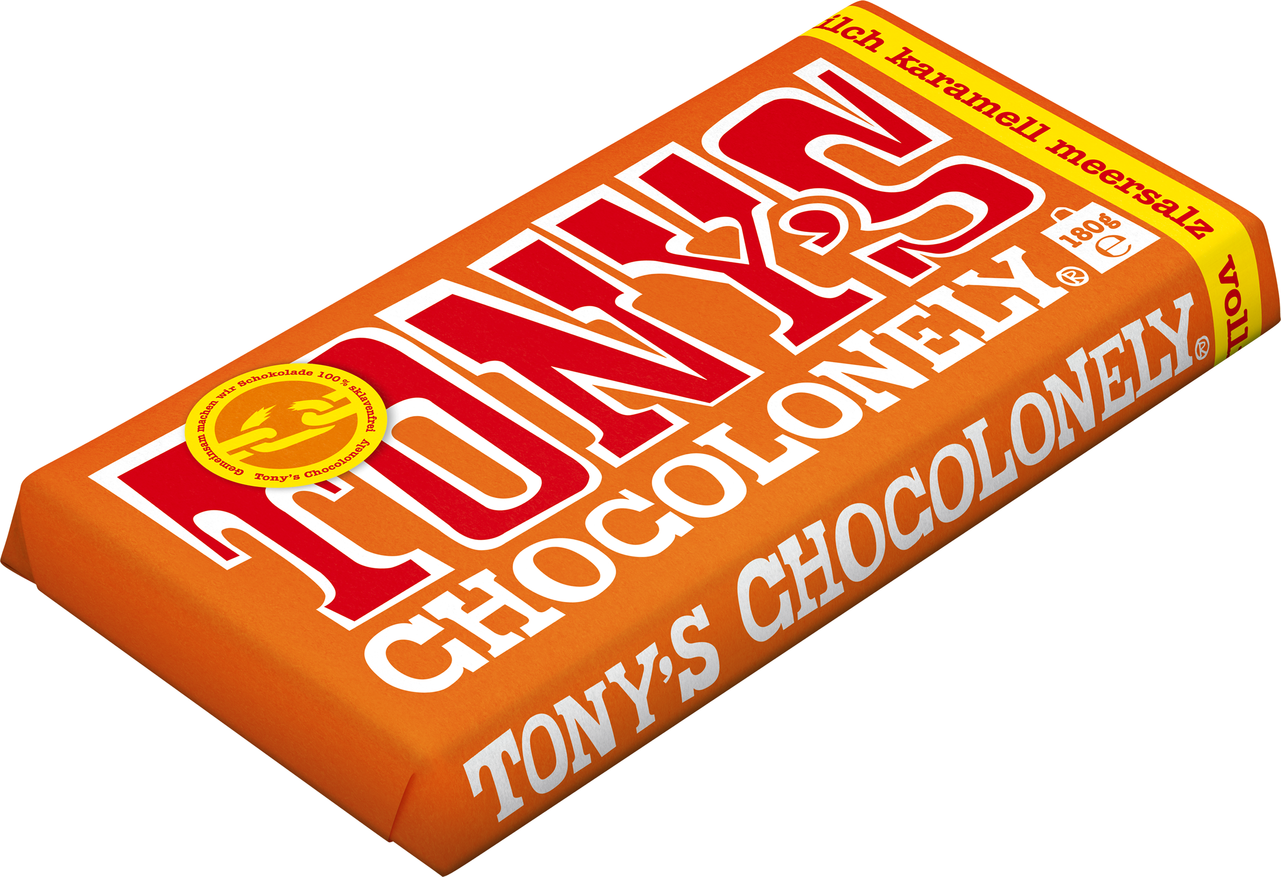 Vollmilchschokolade 32% Karamell Meersalz-Tonys Chocolonely Austria
