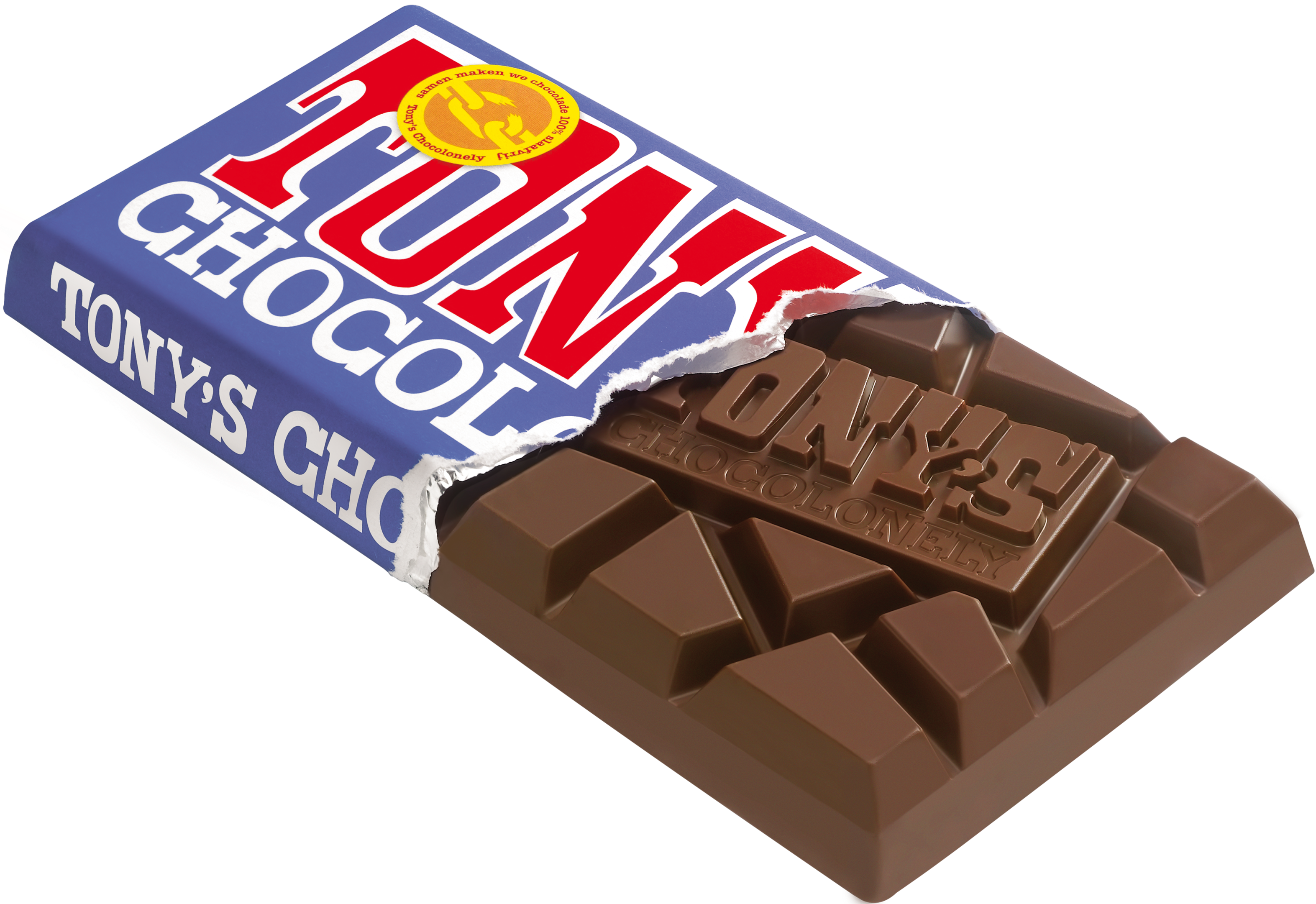 Dunkle Vollmilchschokolade 42% Brezel Toffee-Tonys Chocolonely Austria