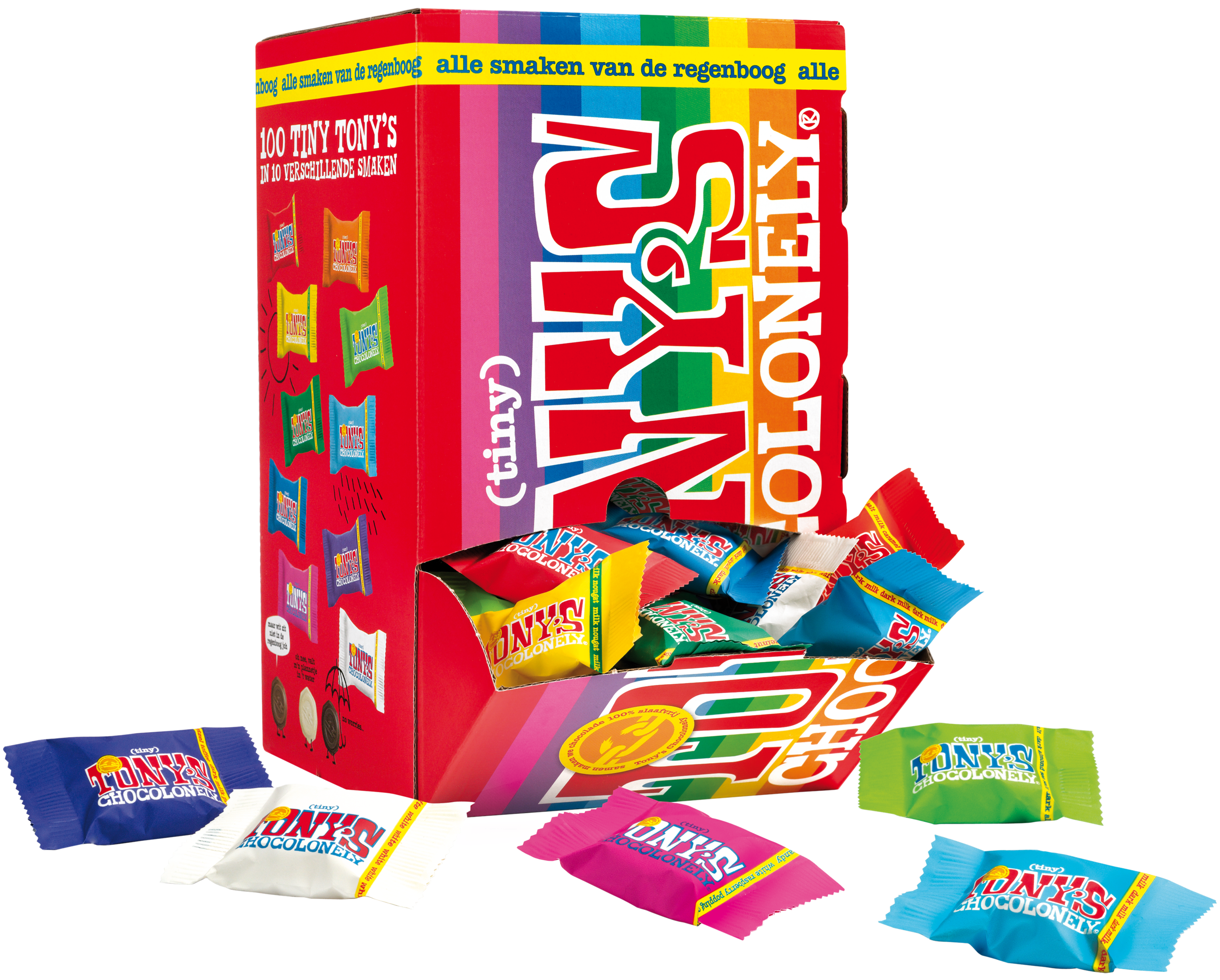 Tiny Tony's mix 900g FT, 8 pieces-Tonys Chocolonely Austria