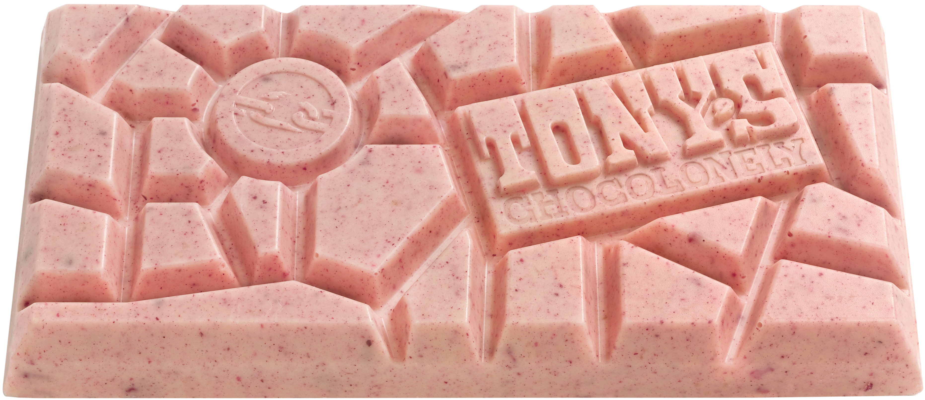 Weiße Schokolade mit Himbeere und Knisterzucker-Tonys Chocolonely Austria
