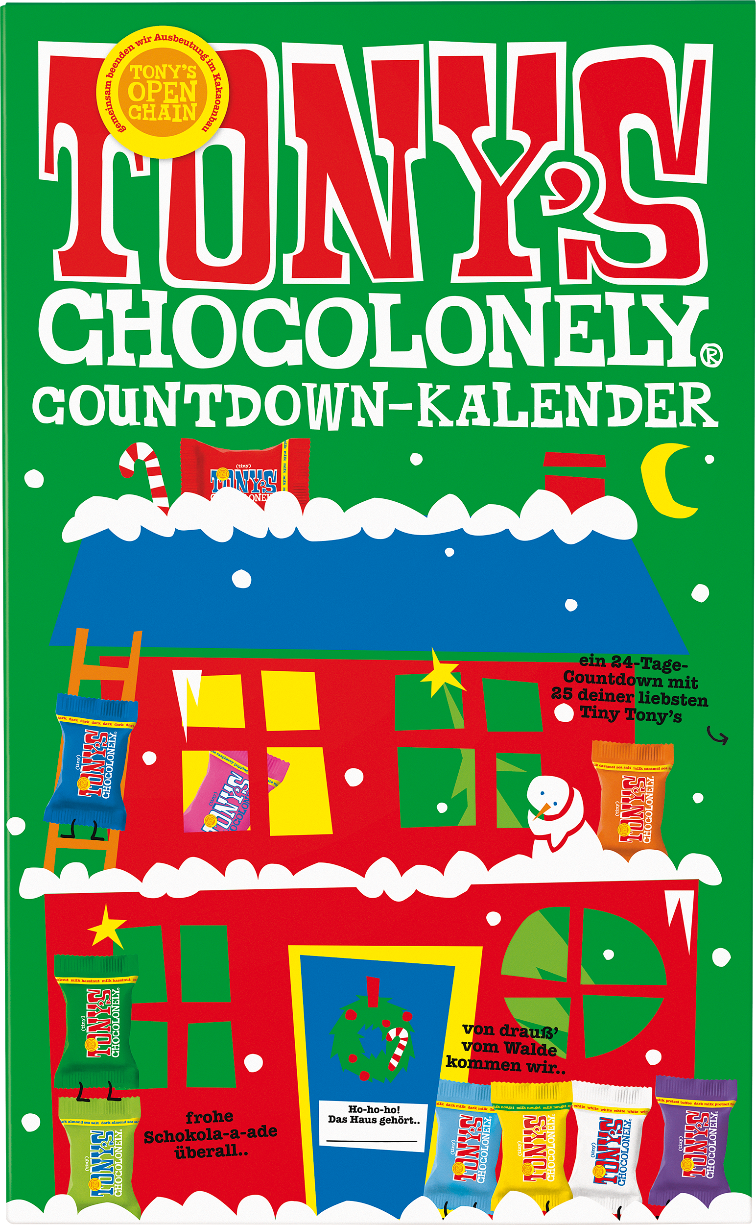 Countdown Kalender-Tonys Chocolonely Austria