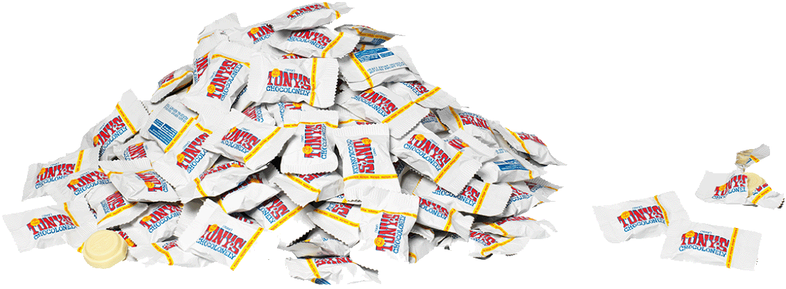 Weiße Schokolade-Tonys Chocolonely Austria