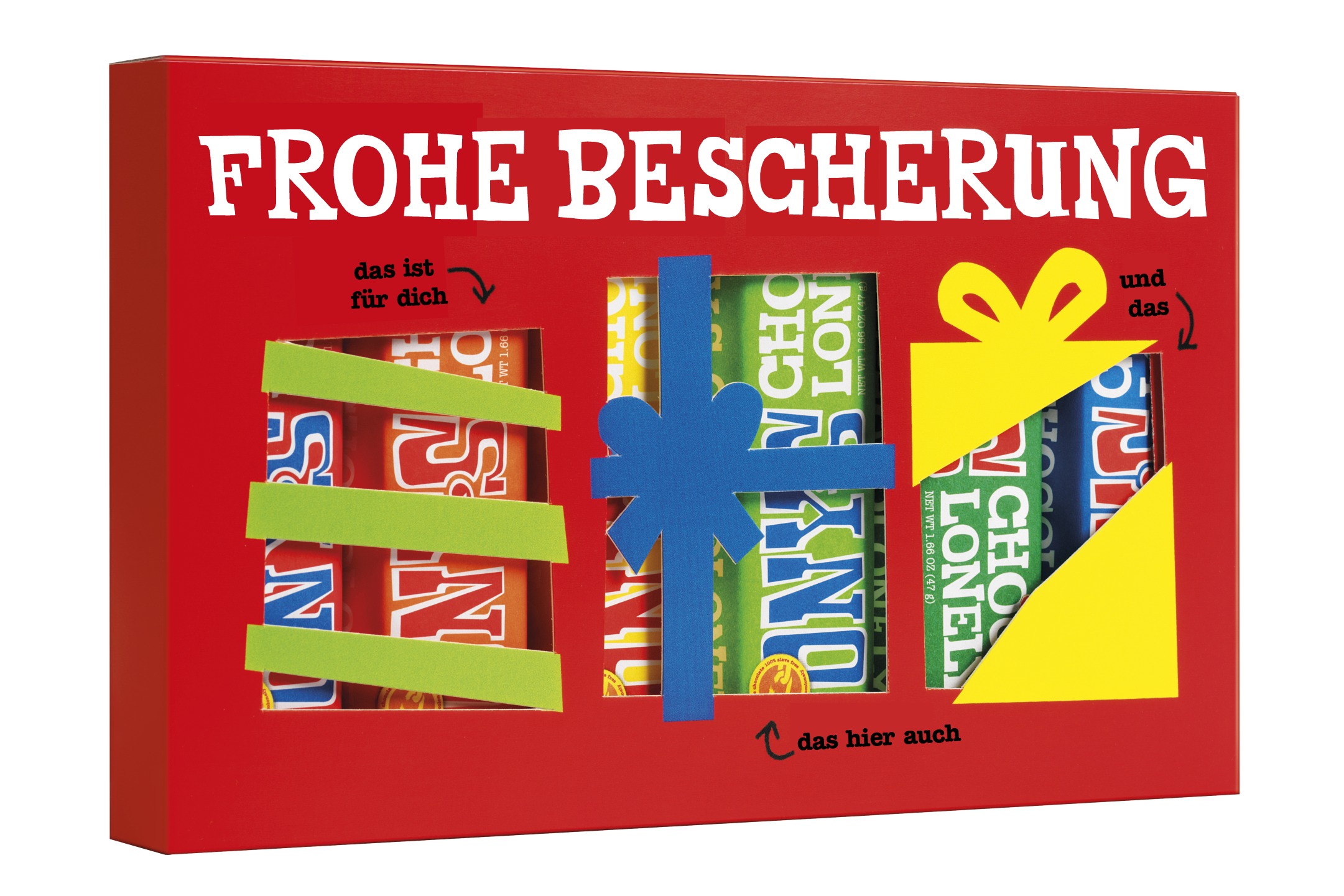 Riegel-Rainbow-Pack "Frohe Bescherung"