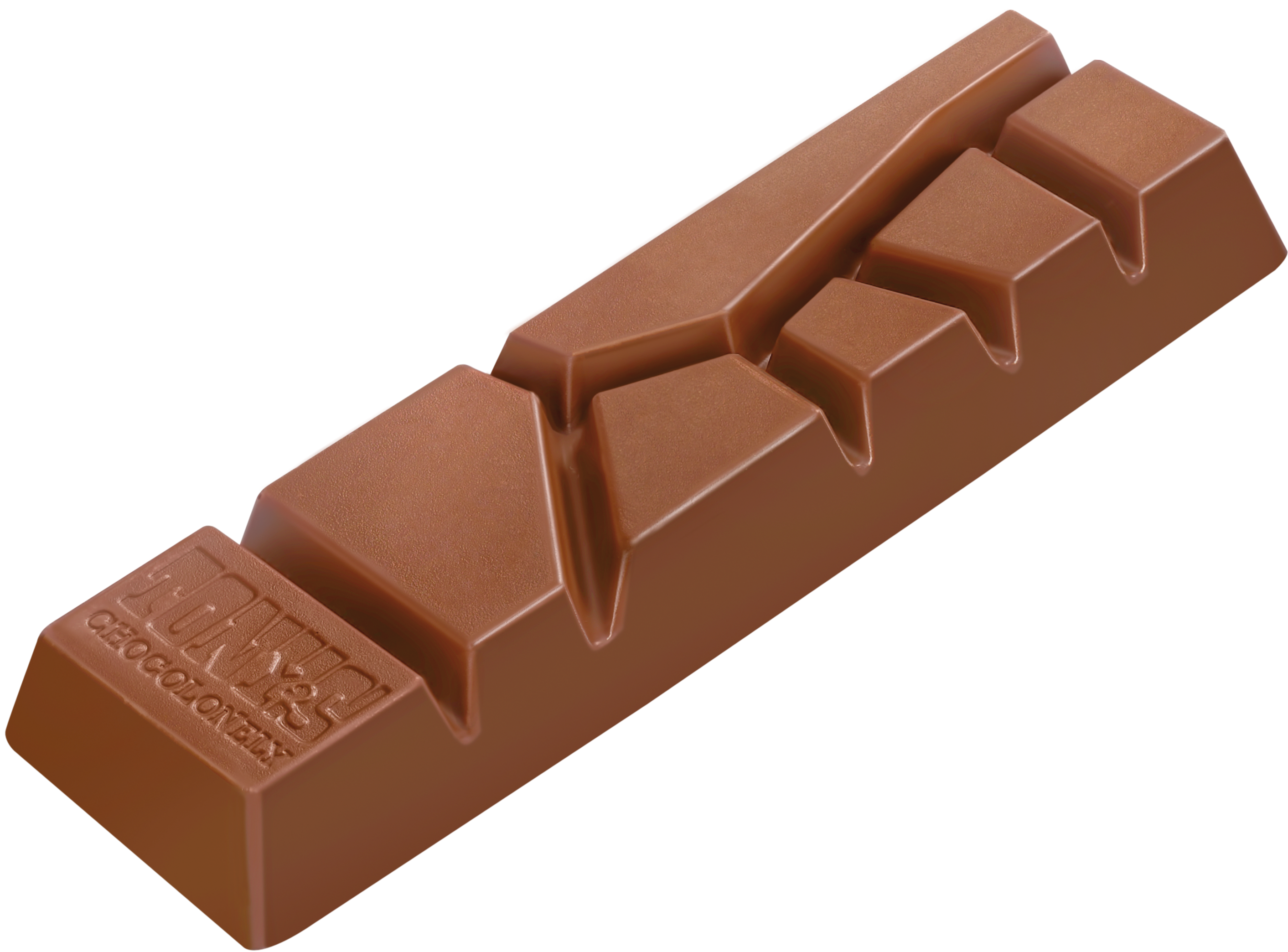 Bars milk chocolate 32% hazelnut, 47gr FT, 35 CU